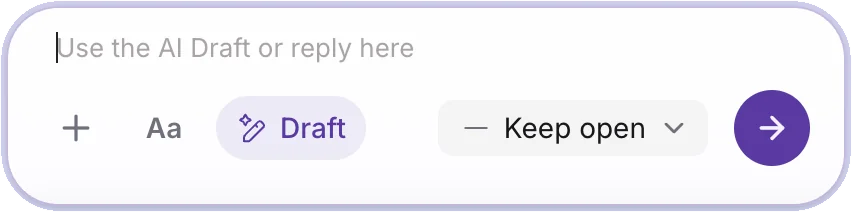 Trusted AI drafts, tagging, and keyboard shortcuts in the initdesk inbox